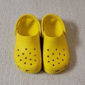 Yellow Crocs